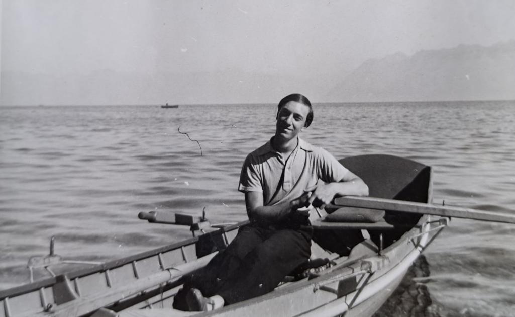 Leman lake Switzerland