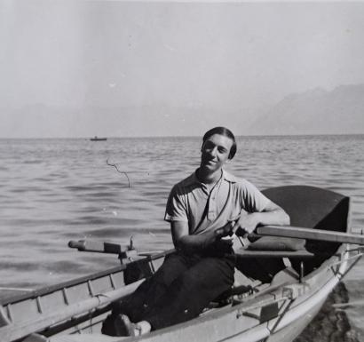 Leman lake Switzerland